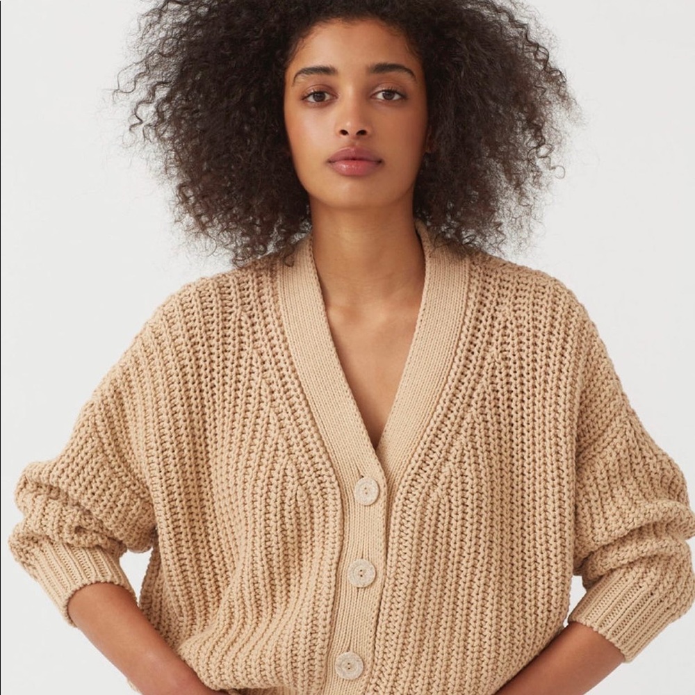 Babaa cardigan no18 in Clay Pot.